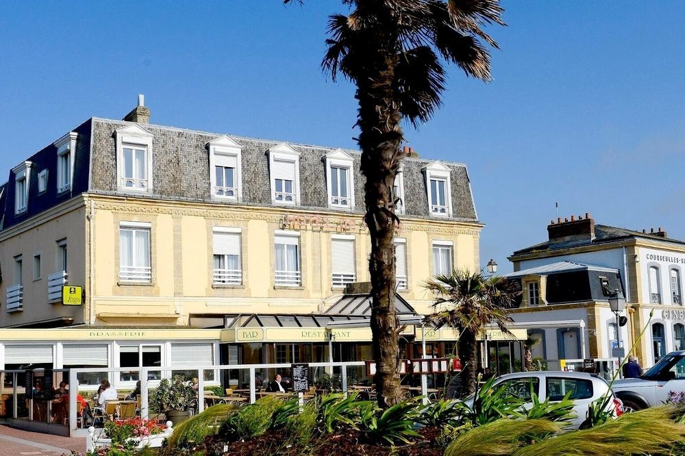 Hotel De Paris Courseulles-sur-Mer Exteriör bild