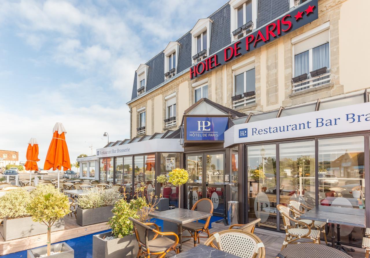 Hotel De Paris Courseulles-sur-Mer Exteriör bild